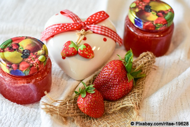 Erdbeer-Vanille Marmelade