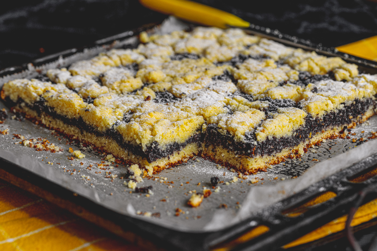 Saftiger Mohn-Streuselkuchen – zart, aromatisch und unwiderstehlich