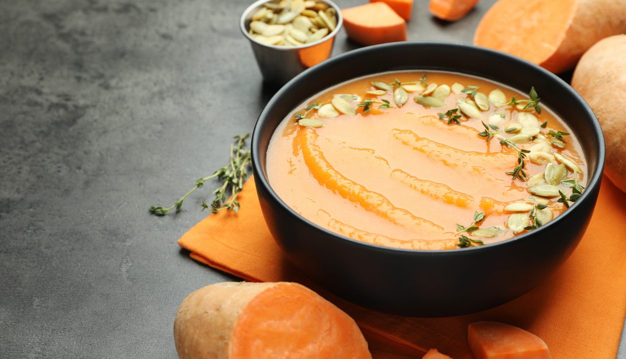 Süßkartoffelsuppe – cremig, mild und passend zur Herbstzeit