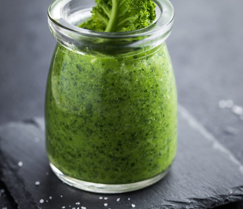 Grünkohlpesto: Würzig, frisch und überraschend vielseitig