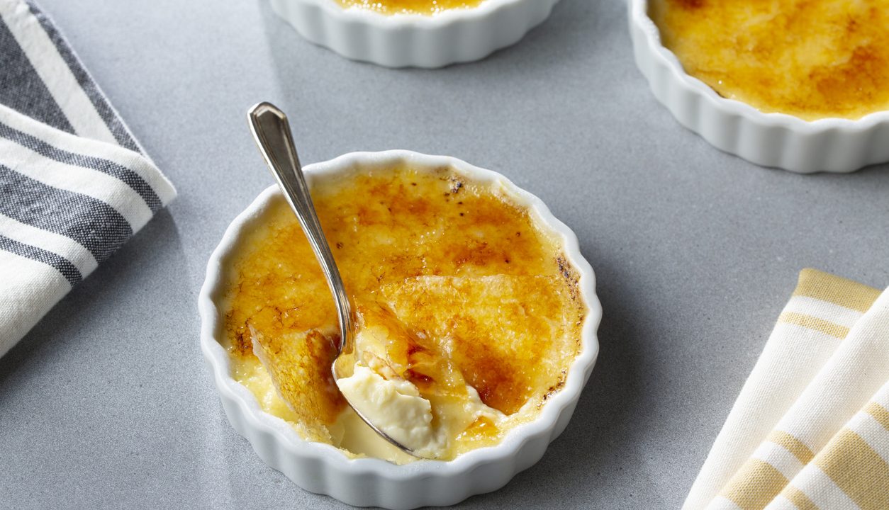 Crème Brûlée: Knusperkruste & samtige Creme