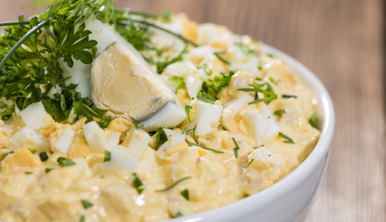 Cremiger Eiersalat – so gut wie bei Oma