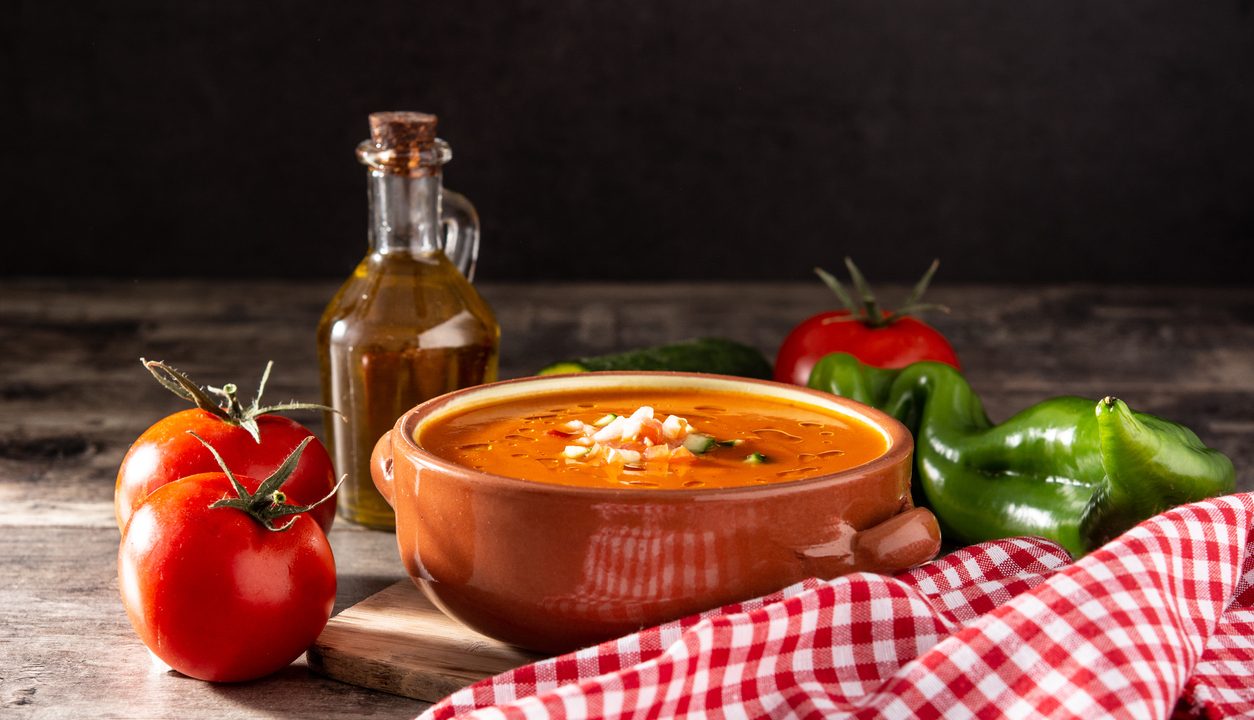 Gazpacho selber machen, einfach und mit frischen Zutaten
