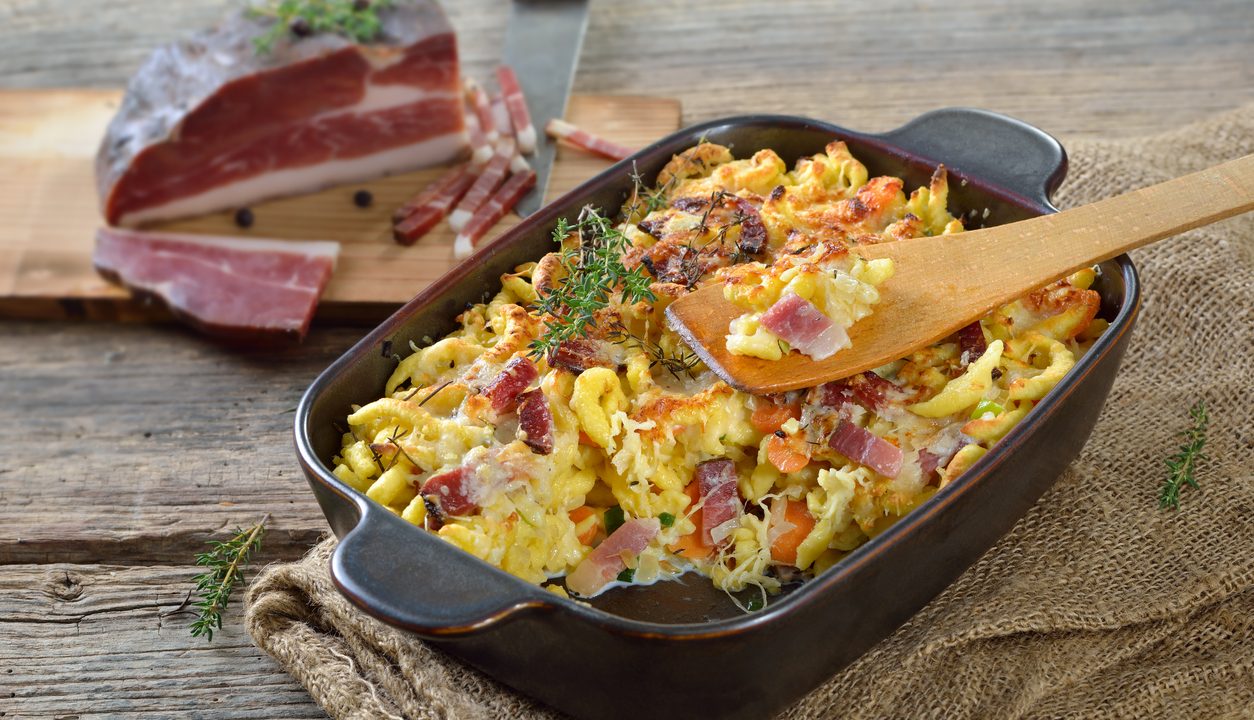Südtiroler Spätzleauflauf – Herzhaft, cremig und perfekt für kalte Tage