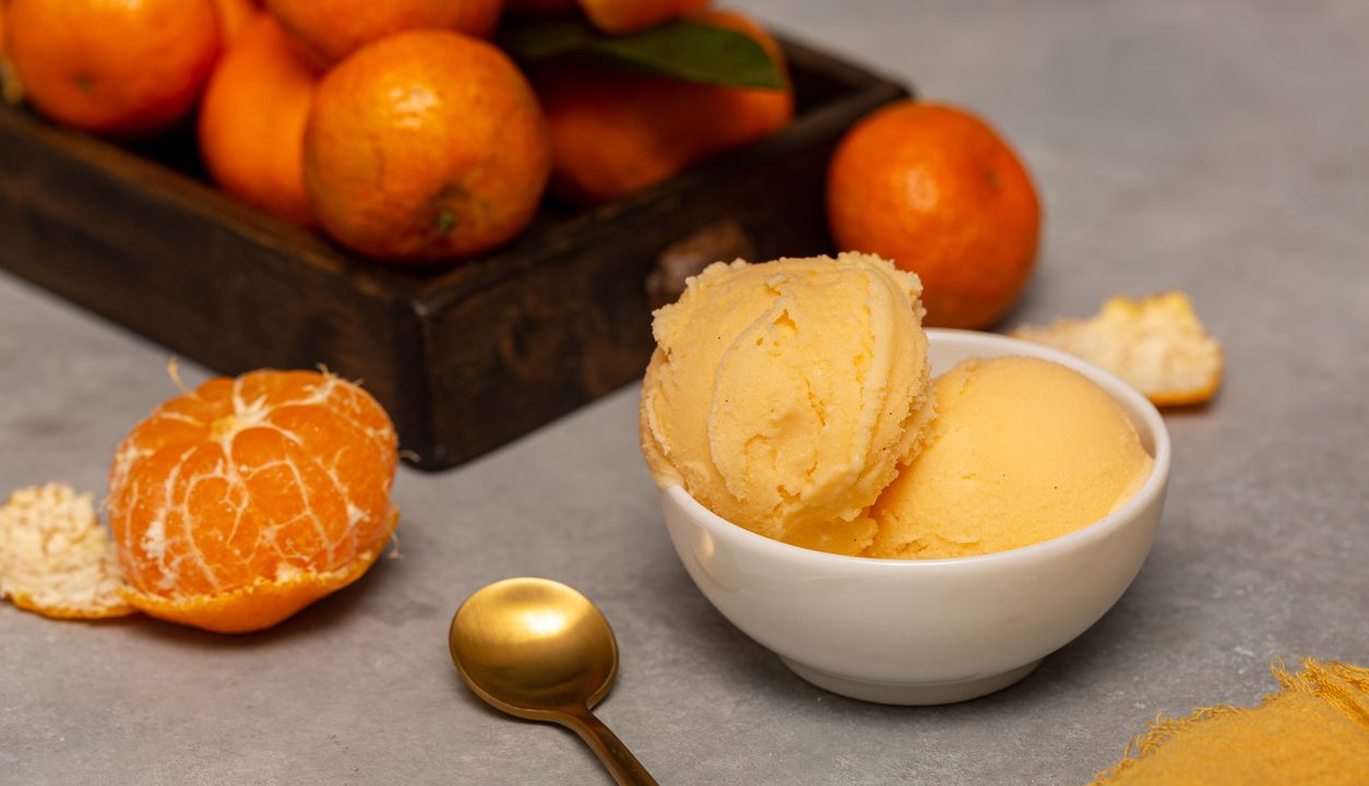 Mandarineneis mit Joghurt – Die köstliche Variante zum Genießen