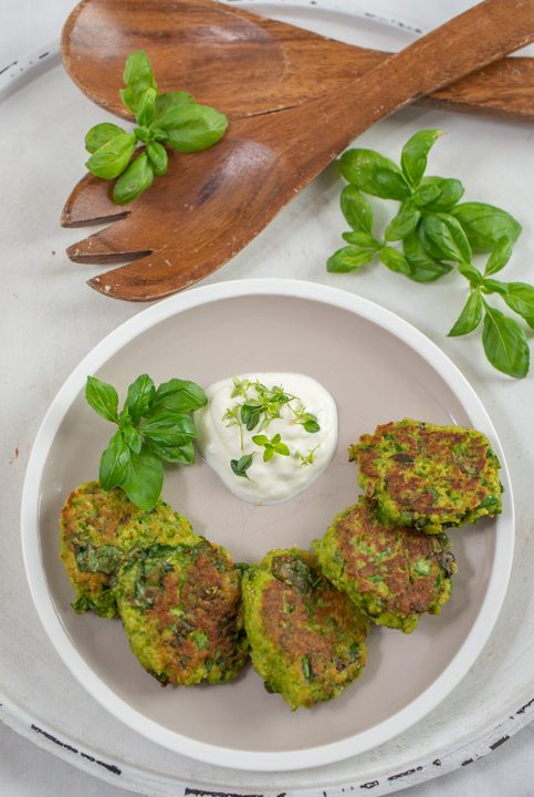 Grünkohl-Patties so knusprig, goldbraun und würzig