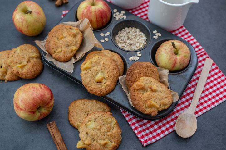 Diese Apfel-Hafer-Cookies sind einfach, saftig und herrlich aromatisch
