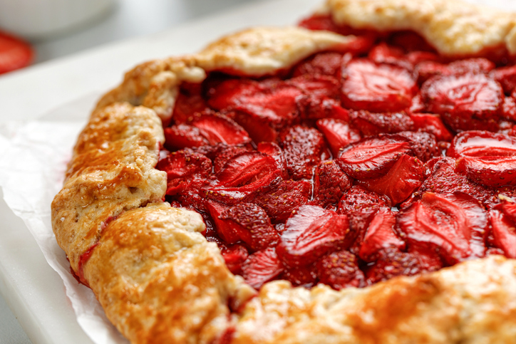 Warum diese Erdbeergalette der schönste Erdbeerkuchen des Sommers ist